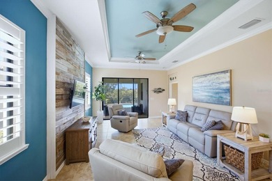 SENSATIONAL SUNSETS  are an everyday occurrence from this on Sarasota National Golf Club in Florida - for sale on GolfHomes.com, golf home, golf lot