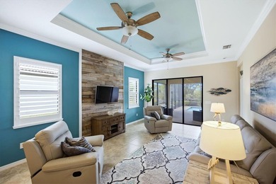 SENSATIONAL SUNSETS  are an everyday occurrence from this on Sarasota National Golf Club in Florida - for sale on GolfHomes.com, golf home, golf lot