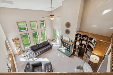 This stunning 4-bedroom, 2.5-bath home sits on a rare double lot on Hunters Ridge Golf Course in Iowa - for sale on GolfHomes.com, golf home, golf lot