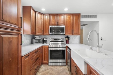 Gorgeous, updated, waterfront 2 bed 2 bath villa in highly on Kings Point Golf - Executive in Florida - for sale on GolfHomes.com, golf home, golf lot