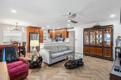 Gorgeous, updated, waterfront 2 bed 2 bath villa in highly on Kings Point Golf - Executive in Florida - for sale on GolfHomes.com, golf home, golf lot