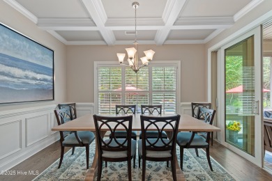 Step into luxury coastal living with this impeccable residence on Members Club At St. James Plantation in North Carolina - for sale on GolfHomes.com, golf home, golf lot