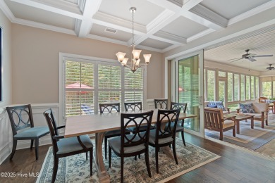 Step into luxury coastal living with this impeccable residence on Members Club At St. James Plantation in North Carolina - for sale on GolfHomes.com, golf home, golf lot
