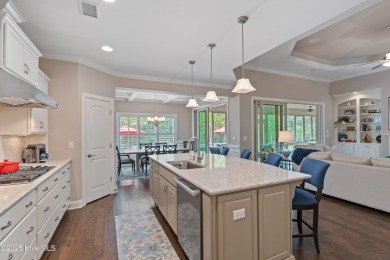 Step into luxury coastal living with this impeccable residence on Members Club At St. James Plantation in North Carolina - for sale on GolfHomes.com, golf home, golf lot