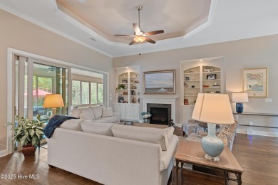 Step into luxury coastal living with this impeccable residence on Members Club At St. James Plantation in North Carolina - for sale on GolfHomes.com, golf home, golf lot