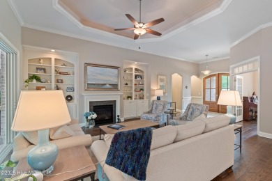 Step into luxury coastal living with this impeccable residence on Members Club At St. James Plantation in North Carolina - for sale on GolfHomes.com, golf home, golf lot
