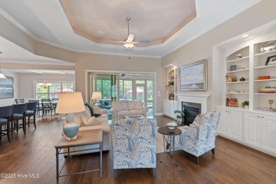 Step into luxury coastal living with this impeccable residence on Members Club At St. James Plantation in North Carolina - for sale on GolfHomes.com, golf home, golf lot