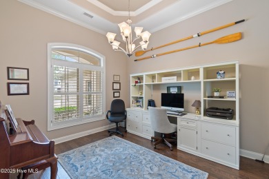 Step into luxury coastal living with this impeccable residence on Members Club At St. James Plantation in North Carolina - for sale on GolfHomes.com, golf home, golf lot