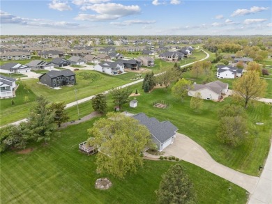 This stunning 4-bedroom, 2.5-bath home sits on a rare double lot on Hunters Ridge Golf Course in Iowa - for sale on GolfHomes.com, golf home, golf lot