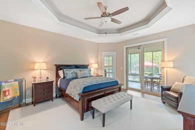 Step into luxury coastal living with this impeccable residence on Members Club At St. James Plantation in North Carolina - for sale on GolfHomes.com, golf home, golf lot