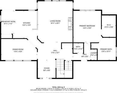 This stunning 4-bedroom, 2.5-bath home sits on a rare double lot on Hunters Ridge Golf Course in Iowa - for sale on GolfHomes.com, golf home, golf lot