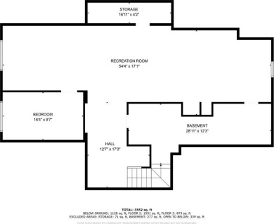 This stunning 4-bedroom, 2.5-bath home sits on a rare double lot on Hunters Ridge Golf Course in Iowa - for sale on GolfHomes.com, golf home, golf lot