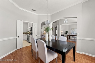 Beautiful 4-bedroom, 3-bath home overlooking the water and the on Eagle Harbor Golf Club in Florida - for sale on GolfHomes.com, golf home, golf lot