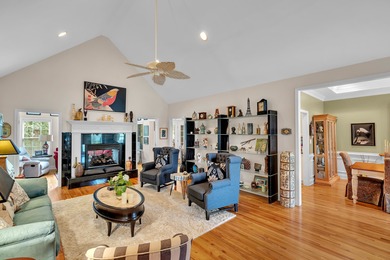 Stunning all-brick home located in the desirable Woodfin Ridge on Woodfin Ridge Golf Club in South Carolina - for sale on GolfHomes.com, golf home, golf lot