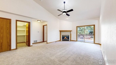Enjoy low-maintenance mountain living in this beautifully on Estes Park Golf Course in Colorado - for sale on GolfHomes.com, golf home, golf lot