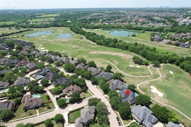 Expansive golf course views of the 10th & 14th greens can be on The Golf Club At Twin Creeks in Texas - for sale on GolfHomes.com, golf home, golf lot