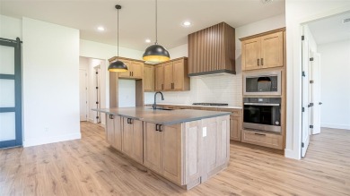 New build by Aubree Homes in sought after Thomas Crossing home on Southern Oaks Golf Club in Texas - for sale on GolfHomes.com, golf home, golf lot