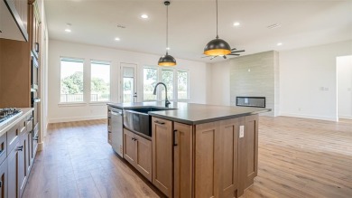 New build by Aubree Homes in sought after Thomas Crossing home on Southern Oaks Golf Club in Texas - for sale on GolfHomes.com, golf home, golf lot