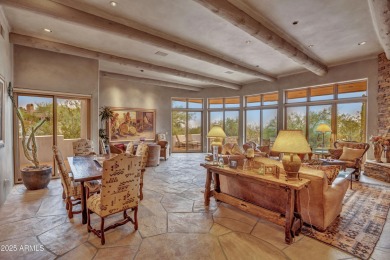 IMMEDIATE GOLF MEMBERSHIP AT CLOSE OF ESCROW.  Charming on Desert Highlands Golf Club in Arizona - for sale on GolfHomes.com, golf home, golf lot