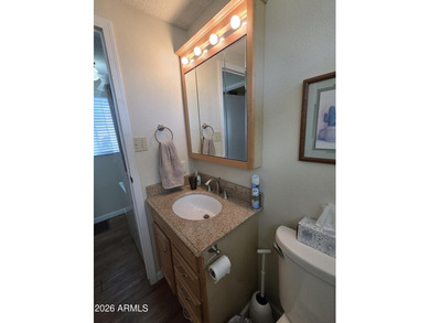 This rare 2bedroom, 2bathroom home offers a spacious living room on Great Eagle Golf Club in Arizona - for sale on GolfHomes.com, golf home, golf lot