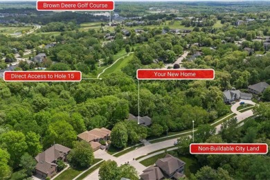 Live where luxury meets lifestyle at this private nature on Brown Deer Golf Club in Iowa - for sale on GolfHomes.com, golf home, golf lot