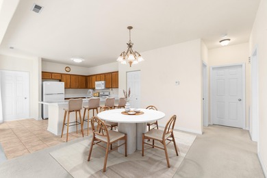 Stunning 2 bedroom, 2 bathroom ranch half-duplex offering one of on River Pointe Country Club in Indiana - for sale on GolfHomes.com, golf home, golf lot