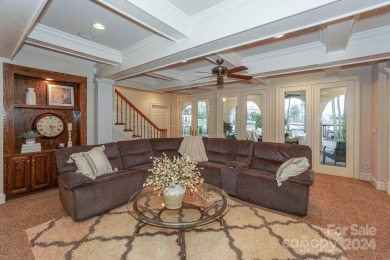 Luxury Waterfront living home w/Golf Course views in the on The Peninsula Club in North Carolina - for sale on GolfHomes.com, golf home, golf lot