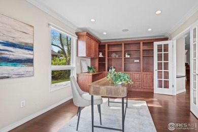 Discover luxurious & sophisticated living in this low on Boulder Golf and Country Club in Colorado - for sale on GolfHomes.com, golf home, golf lot