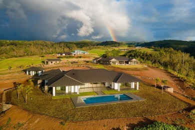 Shades of blue emerge as you enter this all new, custom, coastal on Kapalua Golf Club - Bay Course in Hawaii - for sale on GolfHomes.com, golf home, golf lot