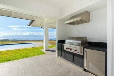 Shades of blue emerge as you enter this all new, custom, coastal on Kapalua Golf Club - Bay Course in Hawaii - for sale on GolfHomes.com, golf home, golf lot