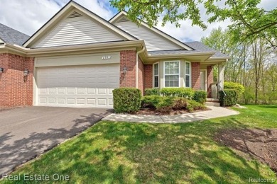 Beautiful End Unit Ranch Condo in Desirable Golf Community! on The Captains Club At Woodfield in Michigan - for sale on GolfHomes.com, golf home, golf lot