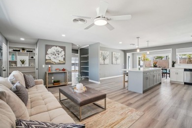Move-in ready and newly remodeled, this 3-bedroom, 2-bath home on Palm Desert Country Club in California - for sale on GolfHomes.com, golf home, golf lot