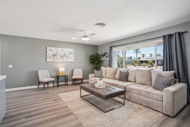 Move-in ready and newly remodeled, this 3-bedroom, 2-bath home on Palm Desert Country Club in California - for sale on GolfHomes.com, golf home, golf lot