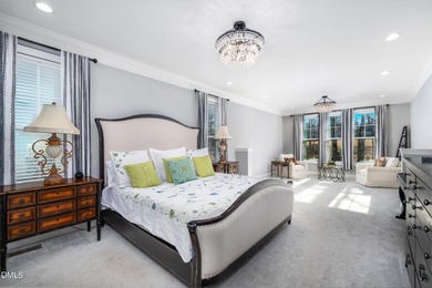 Set at the end of a cul-de-sac on the golf course in the on Chapel Ridge Golf Club in North Carolina - for sale on GolfHomes.com, golf home, golf lot