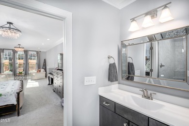 Set at the end of a cul-de-sac on the golf course in the on Chapel Ridge Golf Club in North Carolina - for sale on GolfHomes.com, golf home, golf lot