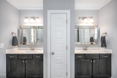 Set at the end of a cul-de-sac on the golf course in the on Chapel Ridge Golf Club in North Carolina - for sale on GolfHomes.com, golf home, golf lot