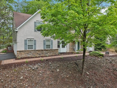 OPEN HOUSE 5/31/2025 - 11:00-1:00 Perched atop a scenic hilltop on Country Club of the Poconos Golf Course in Pennsylvania - for sale on GolfHomes.com, golf home, golf lot