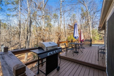 Enjoy seasonal views of Lake Keowee within the desirable full on Keowee Key Golf and Country Club in South Carolina - for sale on GolfHomes.com, golf home, golf lot