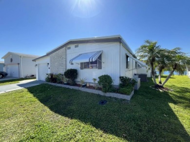 Spacious Lake-Front Garage Home with best view of the lake in on Vista Plantation Golf Club in Florida - for sale on GolfHomes.com, golf home, golf lot