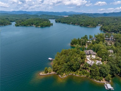 Positioned on one of Lake Keowee's most coveted point lots, this on The Cliffs At Keowee Vineyards Golf Club in South Carolina - for sale on GolfHomes.com, golf home, golf lot