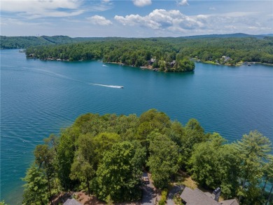 Positioned on one of Lake Keowee's most coveted point lots, this on The Cliffs At Keowee Vineyards Golf Club in South Carolina - for sale on GolfHomes.com, golf home, golf lot