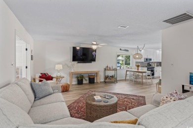Welcome home to this beautifully renovated cottage style patio on Heron Point Golf Club in South Carolina - for sale on GolfHomes.com, golf home, golf lot