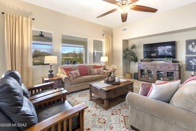 A beautiful Artesa Model that backs up to the 11th Fairway of on Saddlebrooke Ranch Golf Club in Arizona - for sale on GolfHomes.com, golf home, golf lot