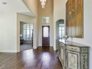 Embrace luxury living in this custom Oakdale home in the golf on The Bridges Golf Club in Texas - for sale on GolfHomes.com, golf home, golf lot