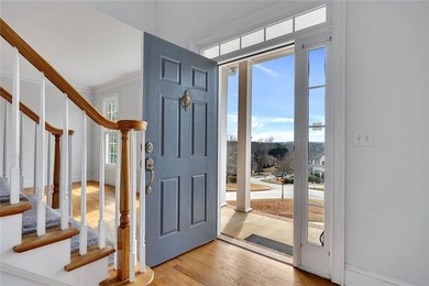 Welcome home to 6281 Braidwood Run! This stately 5-bedroom on Brookstone Golf and Country Club in Georgia - for sale on GolfHomes.com, golf home, golf lot