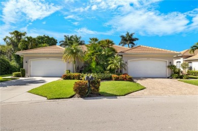 Nestled in one of Bonita Springs' most desirable golf on Hunters Ridge Country Club in Florida - for sale on GolfHomes.com, golf home, golf lot