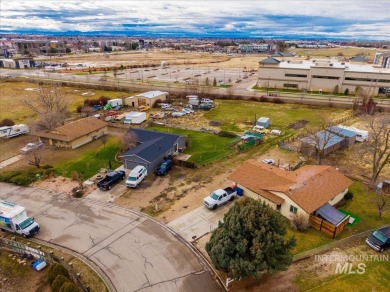 This one acre parcel backs to Silverstone Way in Eagle Common on Meadow Lake Village and Golf Course in Idaho - for sale on GolfHomes.com, golf home, golf lot