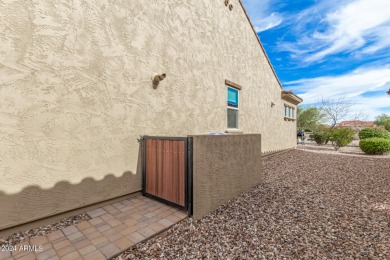 INCREDIBLE VIEWS FROM THIS PREMIUM LOCATION! A paver courtyard on Poston Butte Golf Club in Arizona - for sale on GolfHomes.com, golf home, golf lot