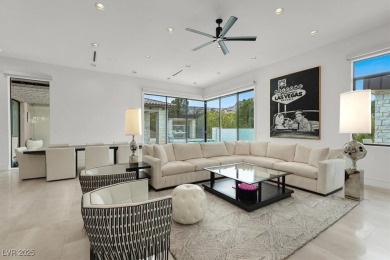 Welcome to a luxurious, single-level masterpiece nestled in the on Southern Highlands Golf Club in Nevada - for sale on GolfHomes.com, golf home, golf lot