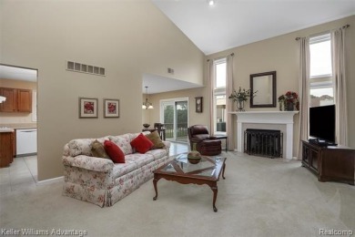 Beautifully maintained end-unit condo located on a cul-de-sac in on Beacon Hill Golf Club in Michigan - for sale on GolfHomes.com, golf home, golf lot